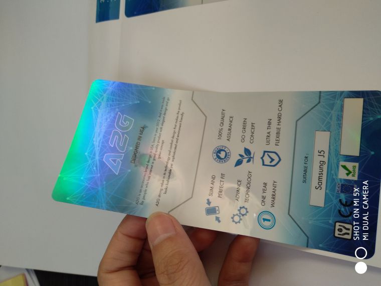 鐳射類標(biāo)簽印刷