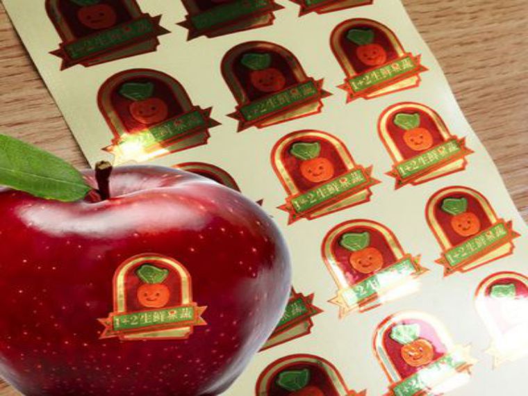 水果標簽貼紙