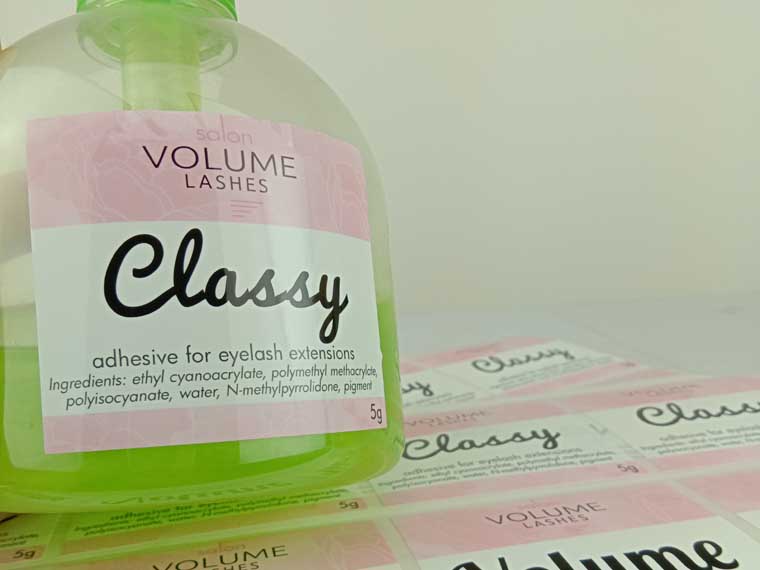 清潔劑標(biāo)簽